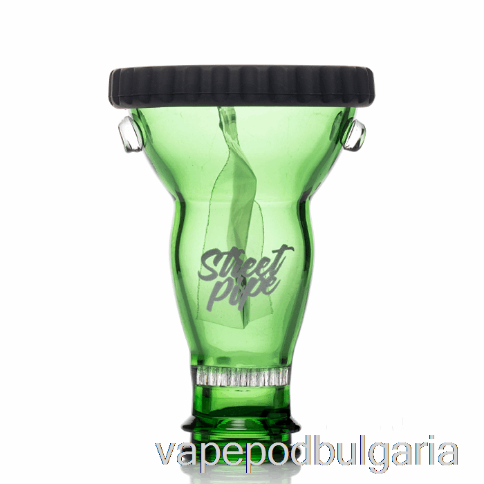 Vape 10000 Дръпки Dazzleaf Street Pipe Green